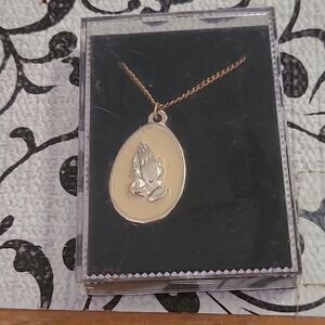 Praying Hands Necklace